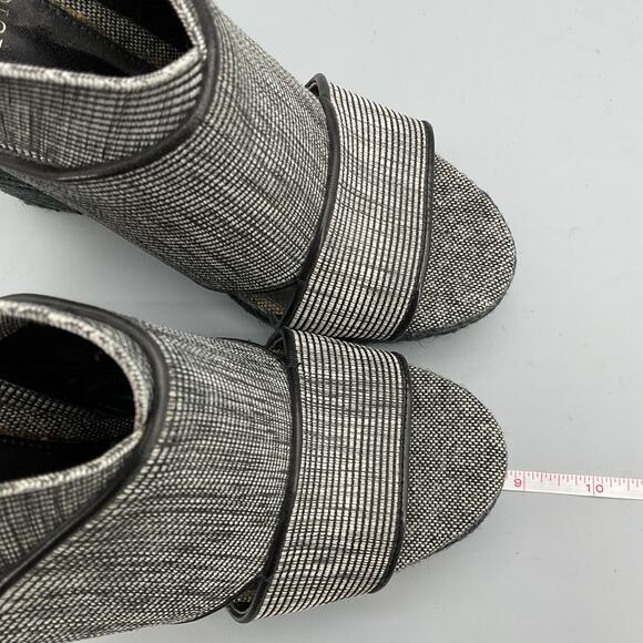 Vince Camuto Women’s Madalisa Espadrille Wedge Sandals Black Size 8.5M - Picture 7 of 10